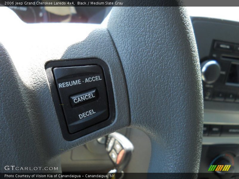 Black / Medium Slate Gray 2006 Jeep Grand Cherokee Laredo 4x4