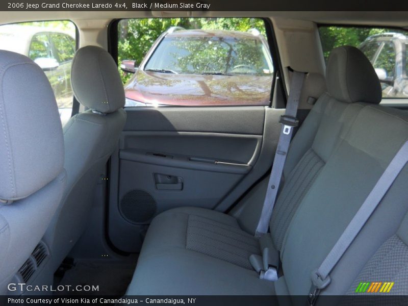 Black / Medium Slate Gray 2006 Jeep Grand Cherokee Laredo 4x4
