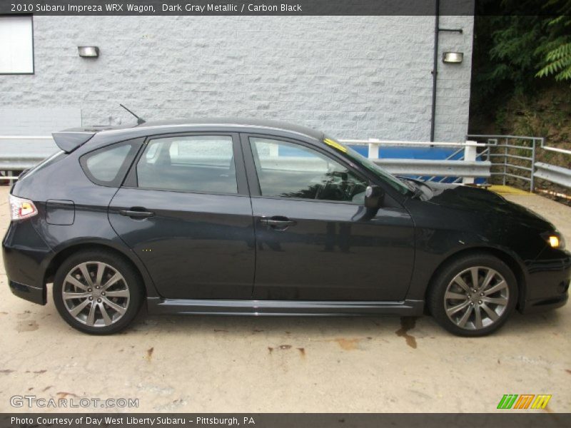 Dark Gray Metallic / Carbon Black 2010 Subaru Impreza WRX Wagon