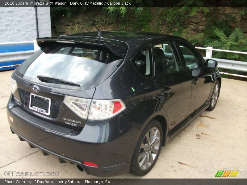 Dark Gray Metallic / Carbon Black 2010 Subaru Impreza WRX Wagon