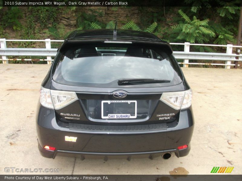 Dark Gray Metallic / Carbon Black 2010 Subaru Impreza WRX Wagon