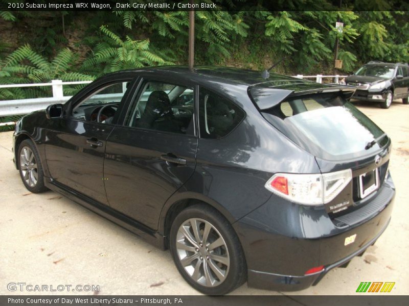 Dark Gray Metallic / Carbon Black 2010 Subaru Impreza WRX Wagon