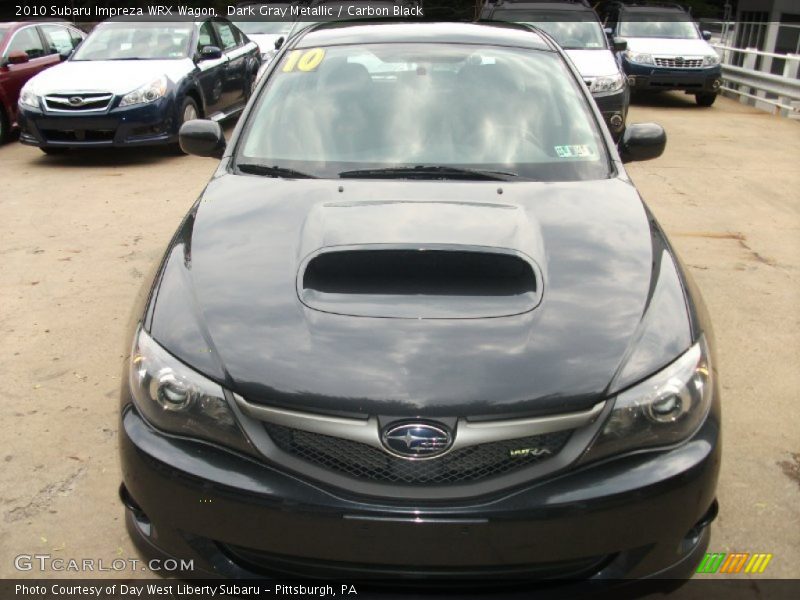 Dark Gray Metallic / Carbon Black 2010 Subaru Impreza WRX Wagon