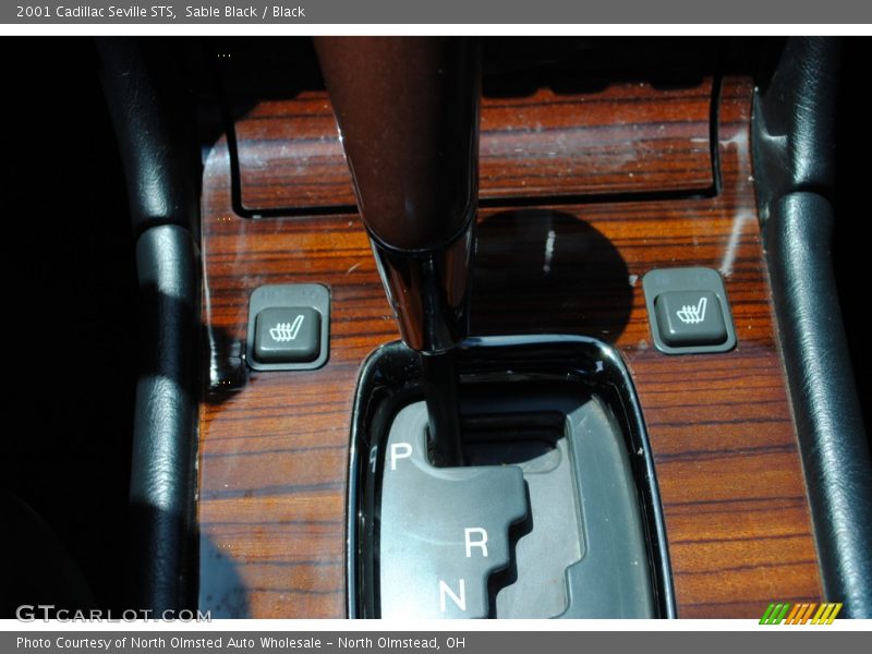 Sable Black / Black 2001 Cadillac Seville STS