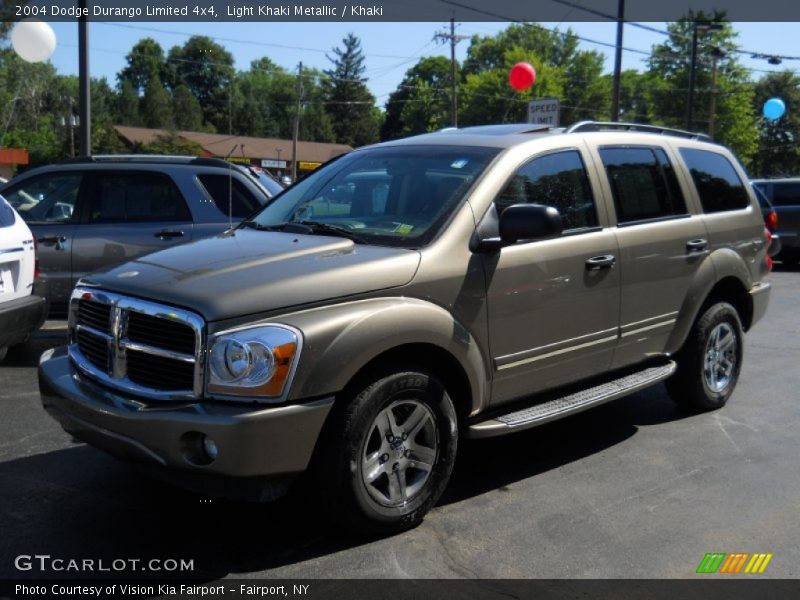 Light Khaki Metallic / Khaki 2004 Dodge Durango Limited 4x4