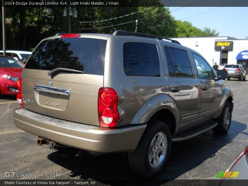 Light Khaki Metallic / Khaki 2004 Dodge Durango Limited 4x4
