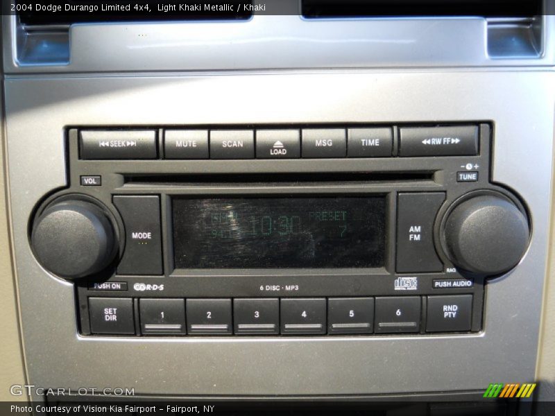Light Khaki Metallic / Khaki 2004 Dodge Durango Limited 4x4