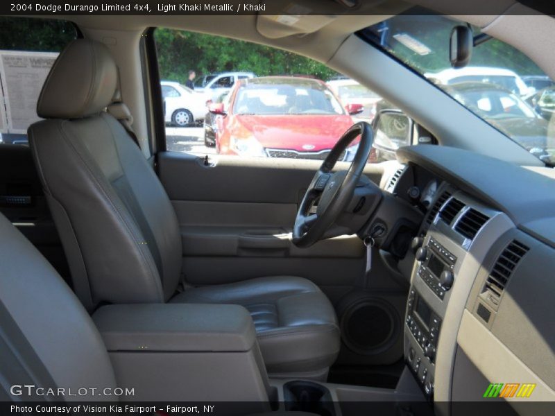 Light Khaki Metallic / Khaki 2004 Dodge Durango Limited 4x4