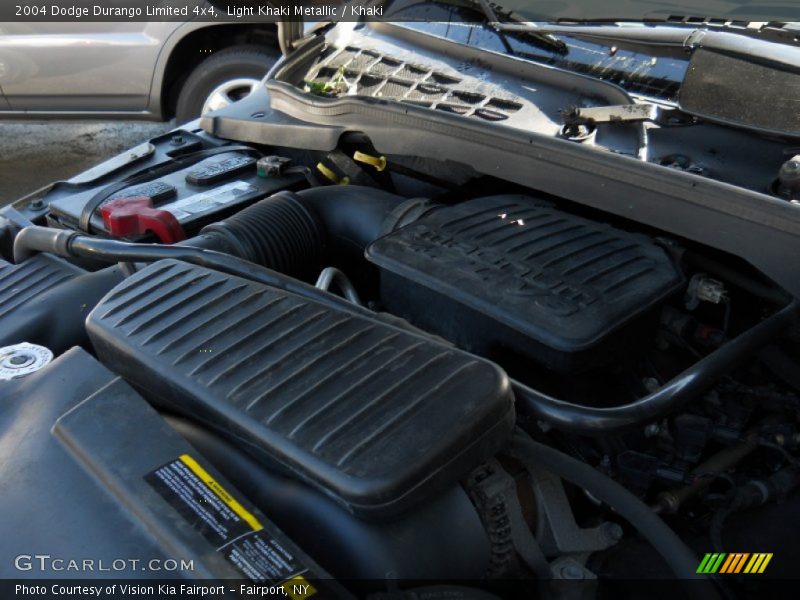 Light Khaki Metallic / Khaki 2004 Dodge Durango Limited 4x4
