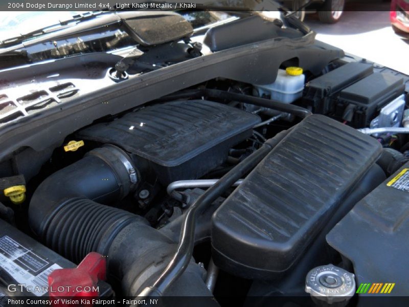 Light Khaki Metallic / Khaki 2004 Dodge Durango Limited 4x4