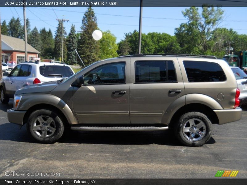 Light Khaki Metallic / Khaki 2004 Dodge Durango Limited 4x4