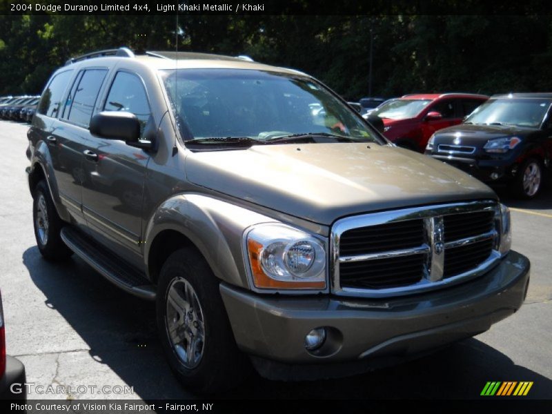 Light Khaki Metallic / Khaki 2004 Dodge Durango Limited 4x4
