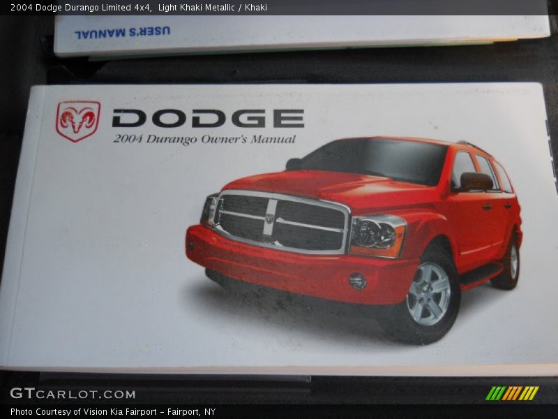 Light Khaki Metallic / Khaki 2004 Dodge Durango Limited 4x4