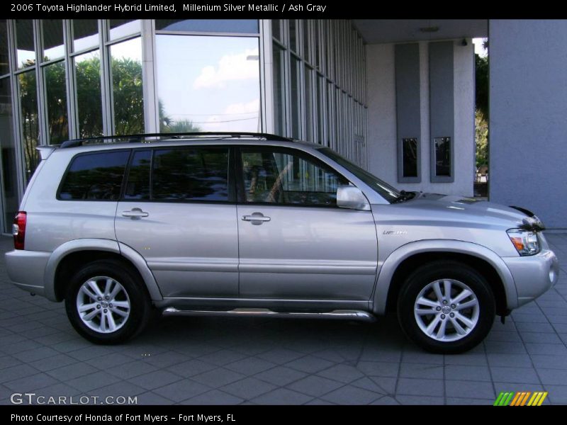 Millenium Silver Metallic / Ash Gray 2006 Toyota Highlander Hybrid Limited
