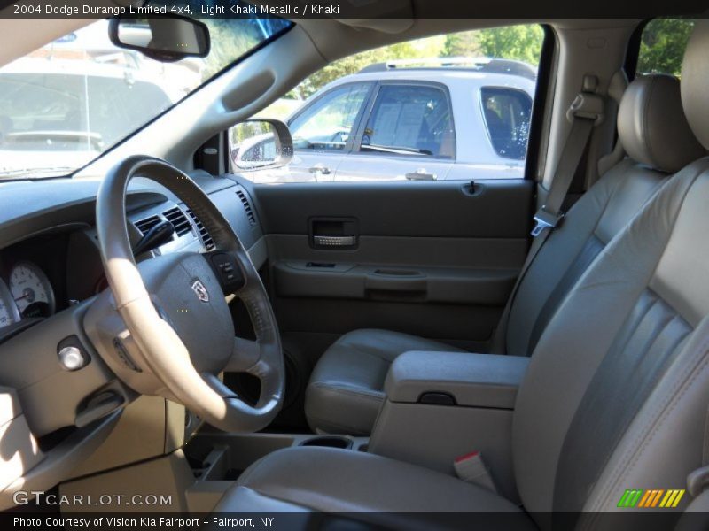 Light Khaki Metallic / Khaki 2004 Dodge Durango Limited 4x4