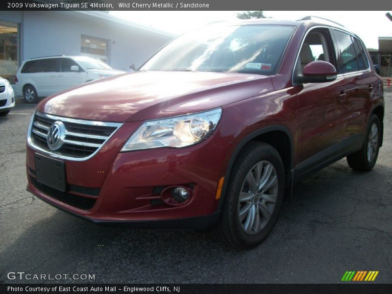 Wild Cherry Metallic / Sandstone 2009 Volkswagen Tiguan SE 4Motion