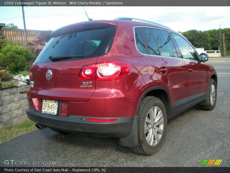 Wild Cherry Metallic / Sandstone 2009 Volkswagen Tiguan SE 4Motion