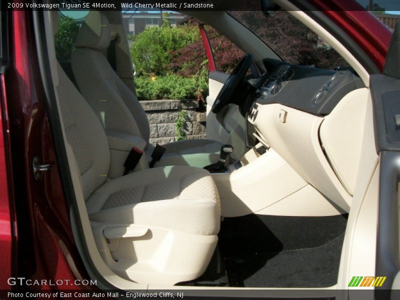Wild Cherry Metallic / Sandstone 2009 Volkswagen Tiguan SE 4Motion