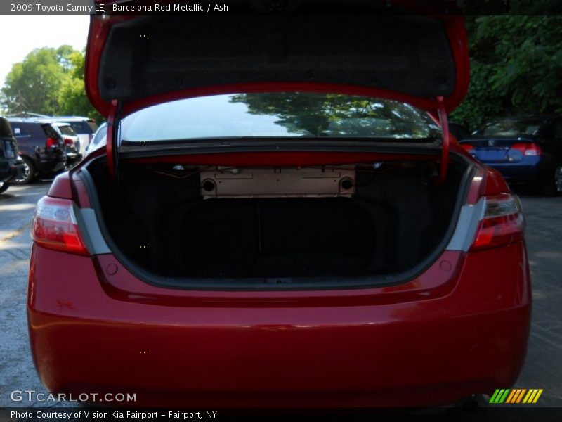Barcelona Red Metallic / Ash 2009 Toyota Camry LE