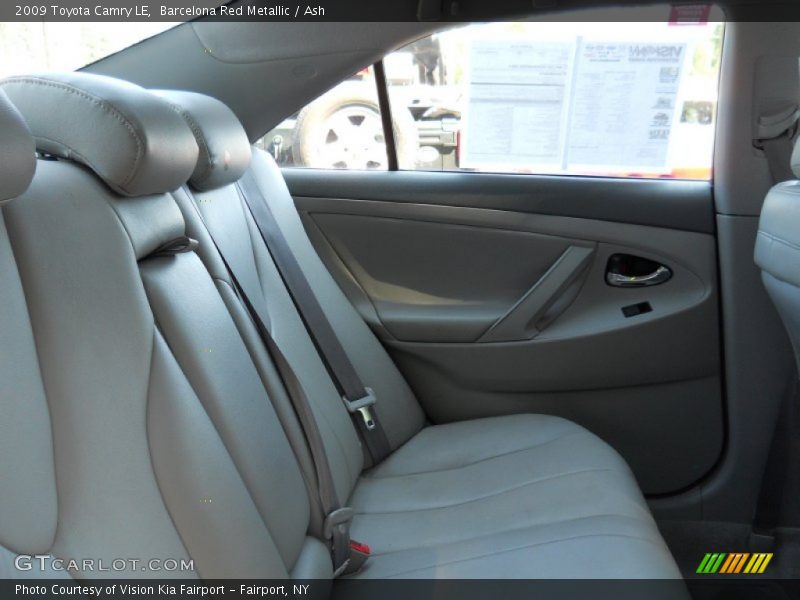 Barcelona Red Metallic / Ash 2009 Toyota Camry LE