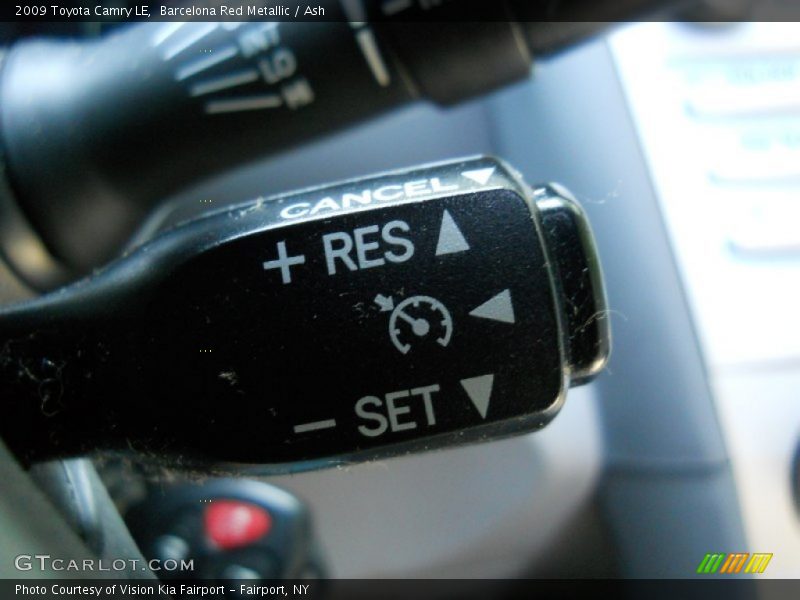 Barcelona Red Metallic / Ash 2009 Toyota Camry LE