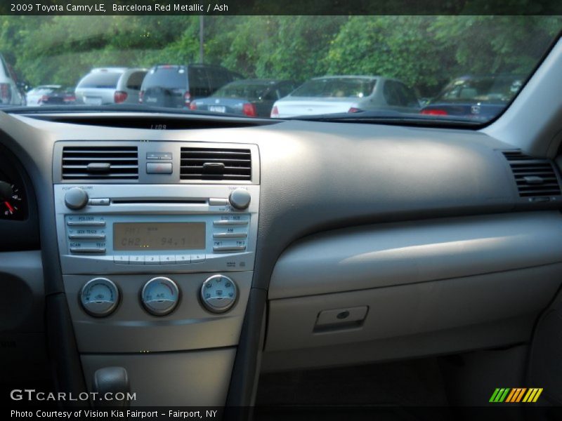 Barcelona Red Metallic / Ash 2009 Toyota Camry LE