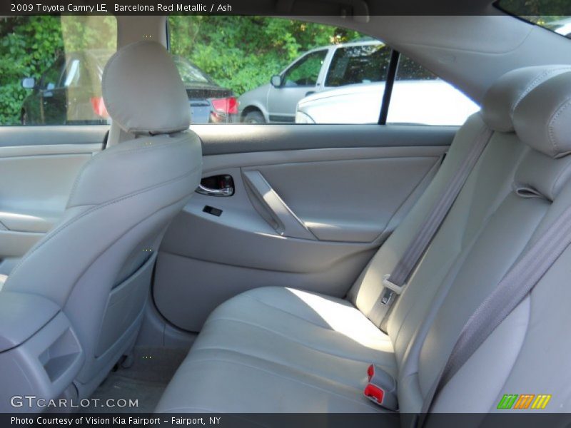 Barcelona Red Metallic / Ash 2009 Toyota Camry LE