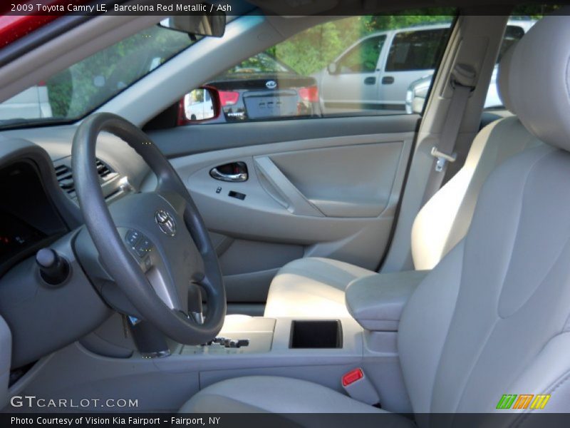 Barcelona Red Metallic / Ash 2009 Toyota Camry LE
