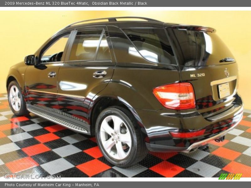 Obsidian Black Metallic / Black 2009 Mercedes-Benz ML 320 BlueTec 4Matic