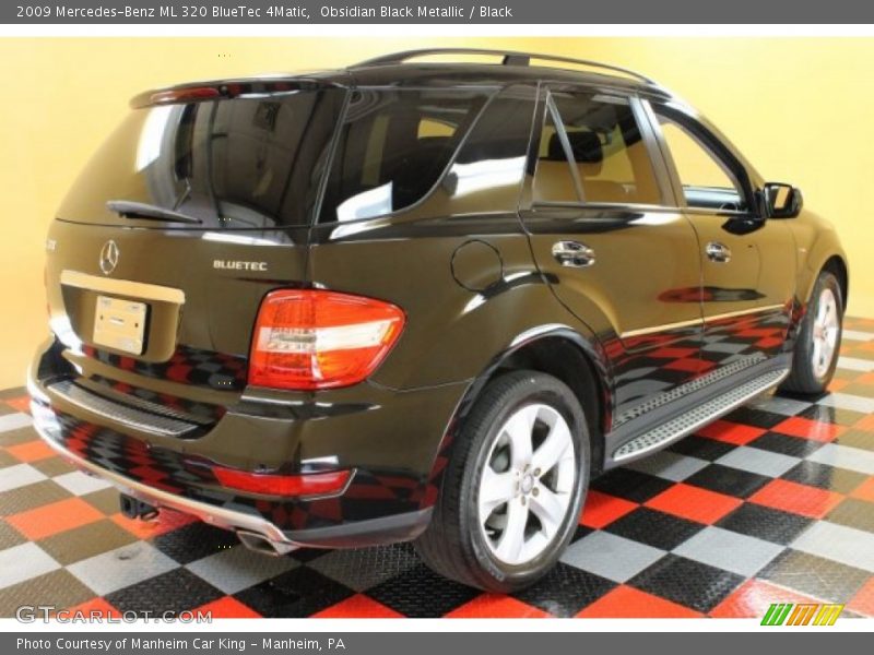 Obsidian Black Metallic / Black 2009 Mercedes-Benz ML 320 BlueTec 4Matic