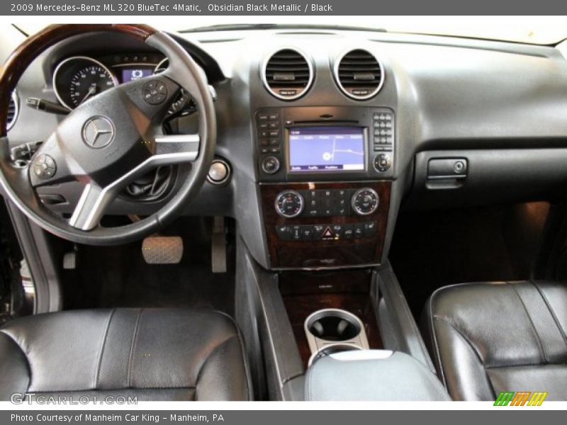 Obsidian Black Metallic / Black 2009 Mercedes-Benz ML 320 BlueTec 4Matic