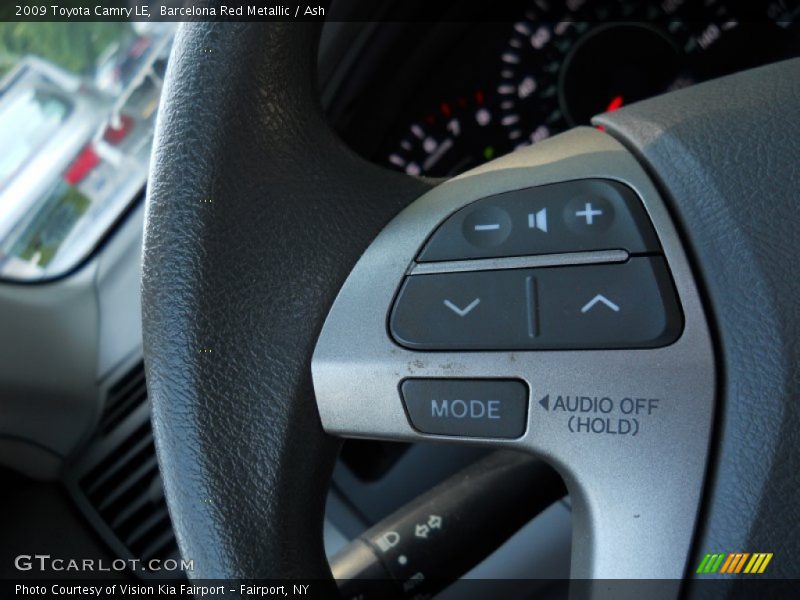 Barcelona Red Metallic / Ash 2009 Toyota Camry LE