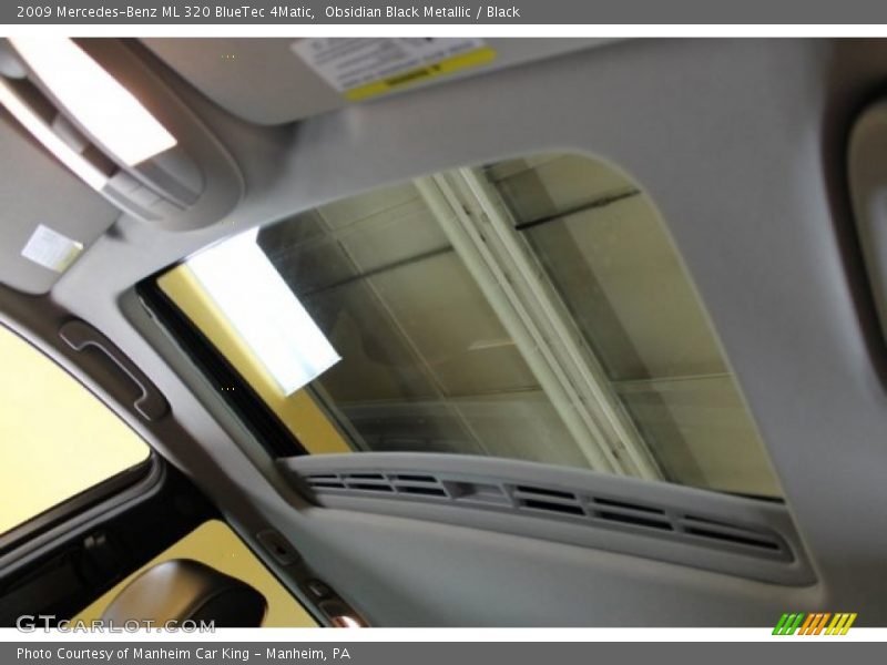 Obsidian Black Metallic / Black 2009 Mercedes-Benz ML 320 BlueTec 4Matic