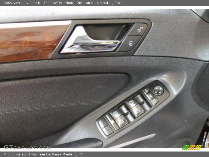 Obsidian Black Metallic / Black 2009 Mercedes-Benz ML 320 BlueTec 4Matic