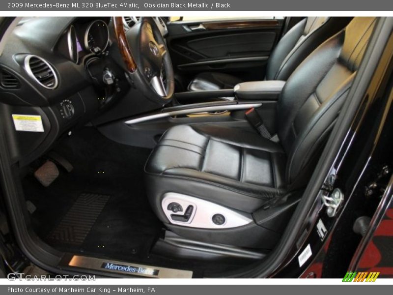 Obsidian Black Metallic / Black 2009 Mercedes-Benz ML 320 BlueTec 4Matic