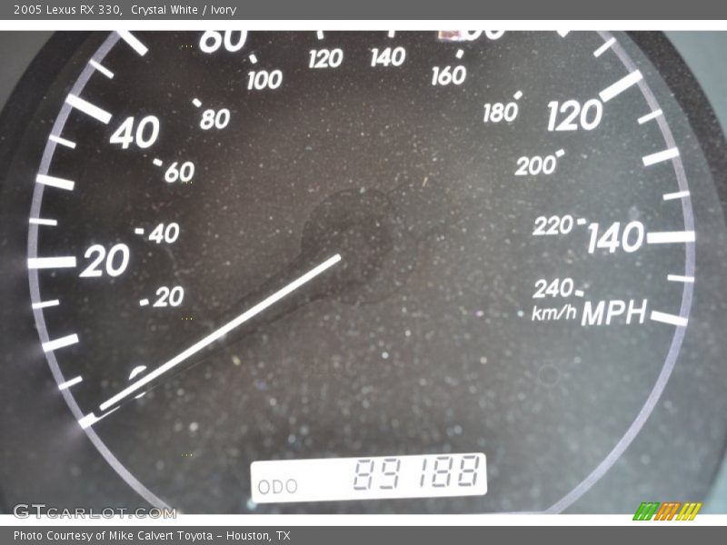 Crystal White / Ivory 2005 Lexus RX 330