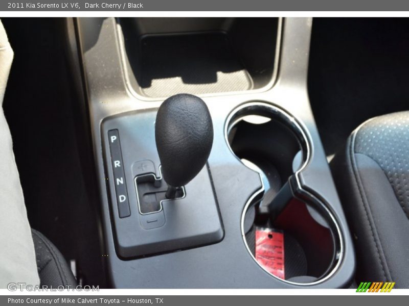 Dark Cherry / Black 2011 Kia Sorento LX V6