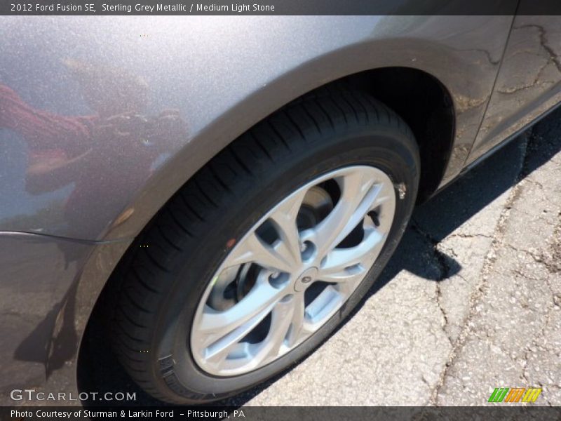 Sterling Grey Metallic / Medium Light Stone 2012 Ford Fusion SE