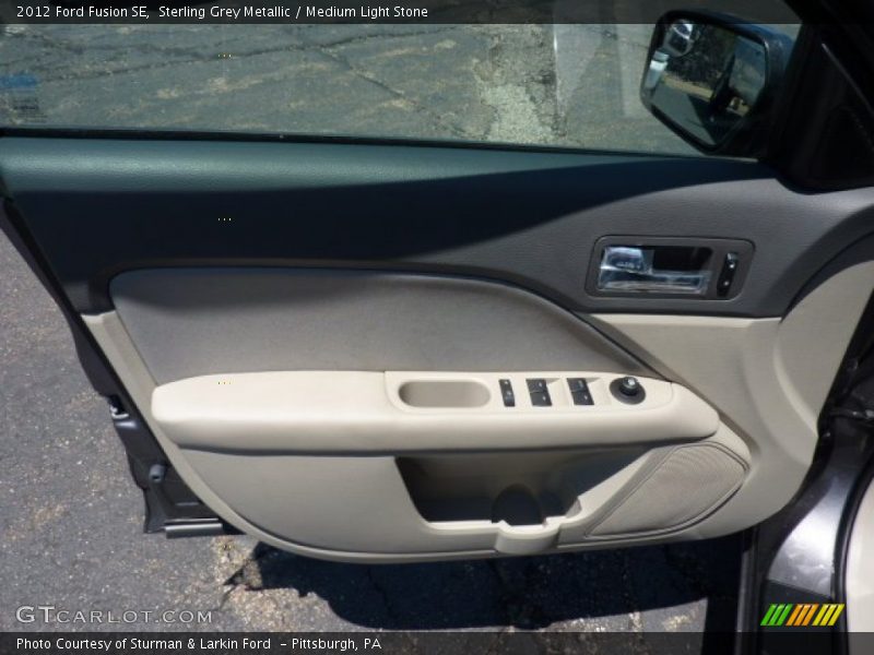 Sterling Grey Metallic / Medium Light Stone 2012 Ford Fusion SE