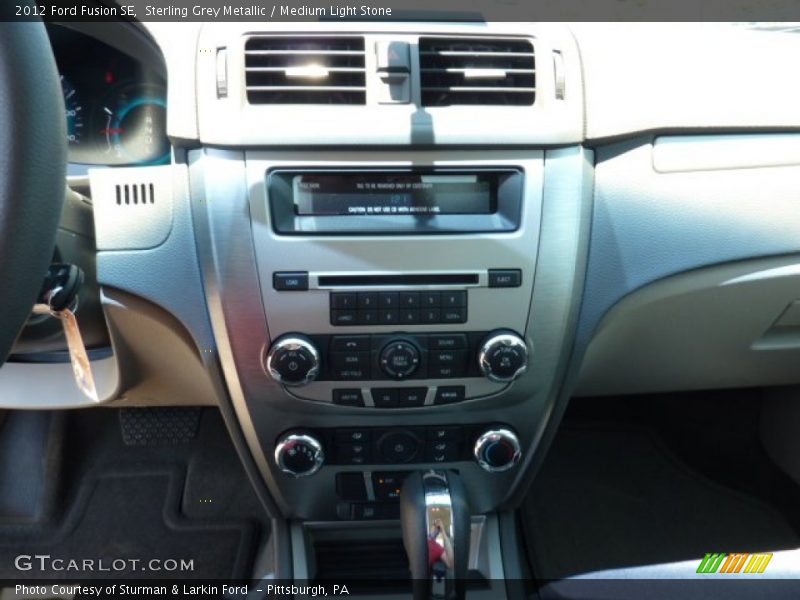 Sterling Grey Metallic / Medium Light Stone 2012 Ford Fusion SE