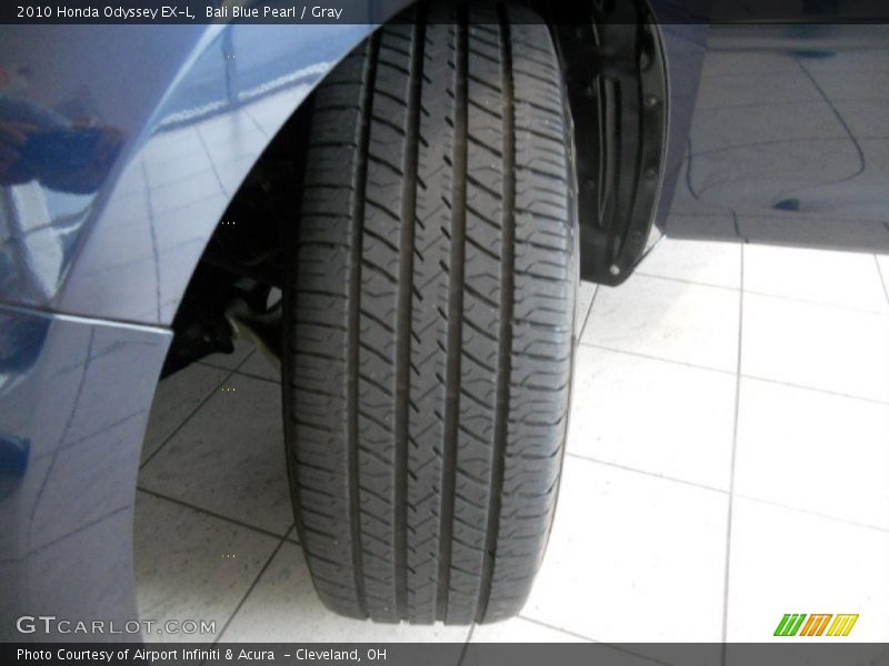 Bali Blue Pearl / Gray 2010 Honda Odyssey EX-L