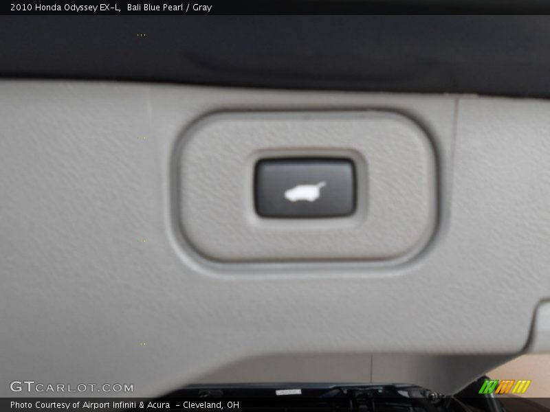 Bali Blue Pearl / Gray 2010 Honda Odyssey EX-L
