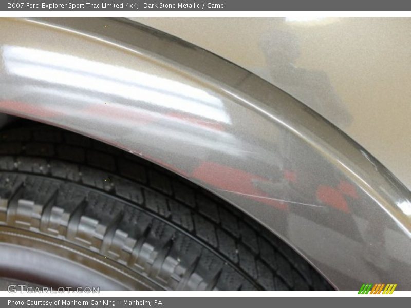 Dark Stone Metallic / Camel 2007 Ford Explorer Sport Trac Limited 4x4