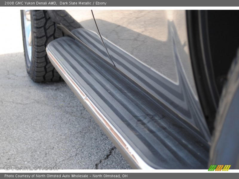 Dark Slate Metallic / Ebony 2008 GMC Yukon Denali AWD