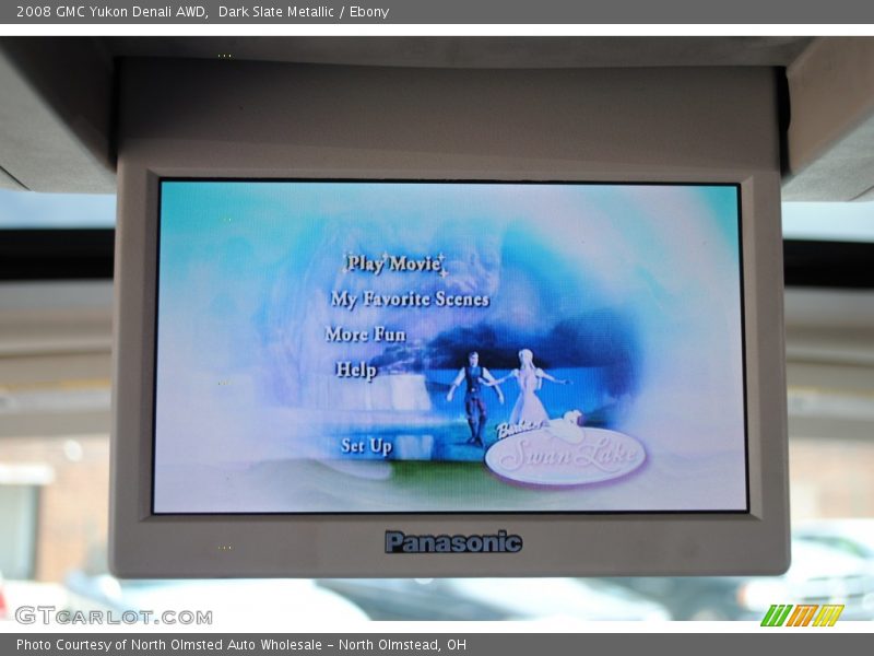 Dark Slate Metallic / Ebony 2008 GMC Yukon Denali AWD