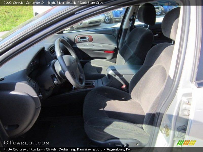 Bright Silver Metallic / Dark Slate Gray 2002 Chrysler Concorde LX