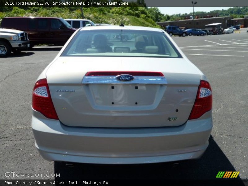 Smokestone Metallic / Medium Light Stone 2010 Ford Fusion SEL V6