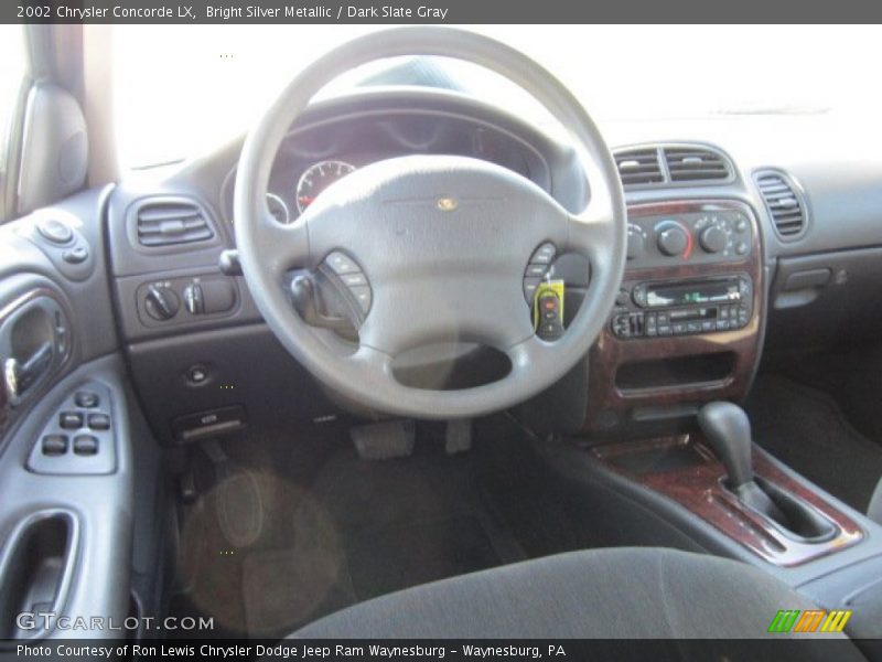 Bright Silver Metallic / Dark Slate Gray 2002 Chrysler Concorde LX