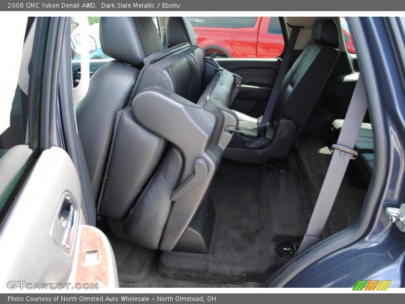 Dark Slate Metallic / Ebony 2008 GMC Yukon Denali AWD