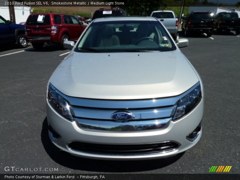 Smokestone Metallic / Medium Light Stone 2010 Ford Fusion SEL V6